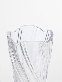 Ваза «Николь», 23.5×10.5 см, стекло, прозрачная