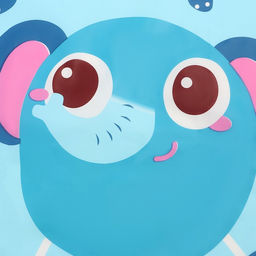 Фартук детский для творчества Экономь и Я Слоник, 50 х 39 см  фото 3