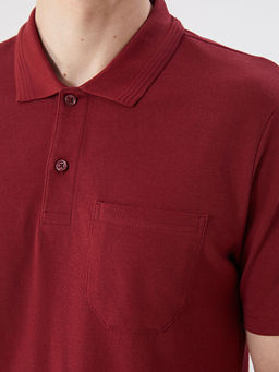 Polo Yaka K?sa Kollu Pike Erkek Ti??rt