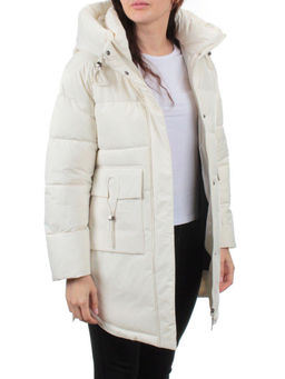 3335 MILK WHITE Куртка зимняя облегченная женская (150 гр. холлофайбер)
