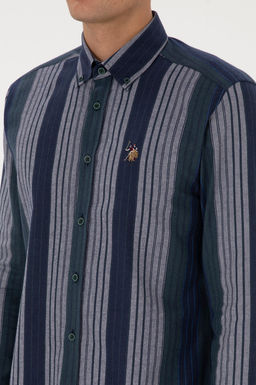 Erkek Koyu Ye_il Uzun Kollu G_mlek - U.s. polo assn фото 7