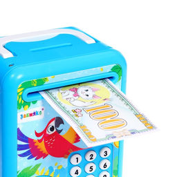 Музыкальная игрушка ZABIAKA «Супер сейф», голубой