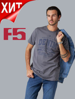 Футболка мужская арт. 02285/Denim