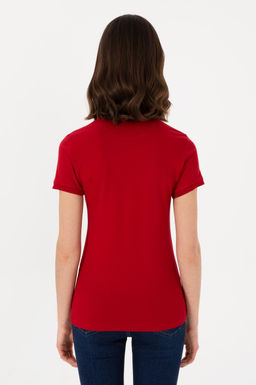 Kad_n K_rm_z_ Basic Polo Yaka Ti__rt Sepette S_rpriz _ndirim - U.s. polo assn фото 5