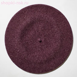 Берет Меланж фетр без отделки 11 Берет женский (56-58)