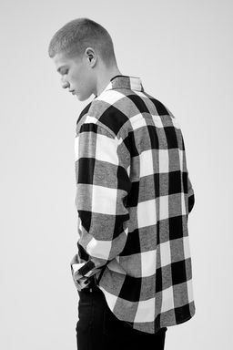 Camisa de franela Relaxed Fit - H&m фото 5