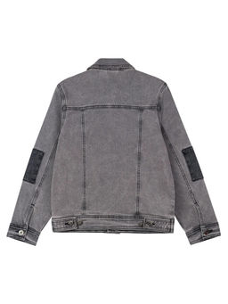 12411151 Куртка текстильная джинсовая для мальчиков