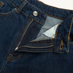 Джинсы женские мом MINAKU: Jeans Collection, размер 46, синие