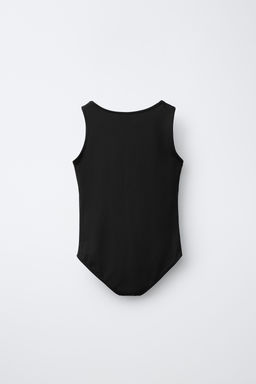 BODY POLIAMIDA NUDO / Negro - Zara фото 2