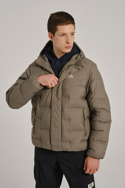 Пуховик короткий Хаки OUTDOOR Down Jacket - Anta фото 10