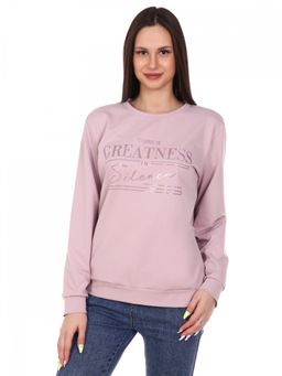 Б0776 Джемпер женский футер-лайкра оливковый - АстраТекстиль фото 2