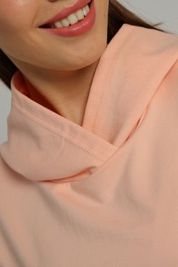 Джемпер, футболка 210L3 персик - Solo mio фото 4