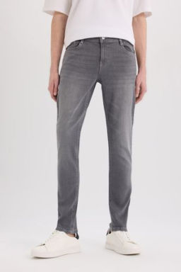 Carlo Skinny Fit Ekstra Dar Kal?p Normal Bel Ekstra Dar Paca Jean Pantolon