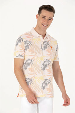 Мужская футболка цвета экрю - U.s. polo assn фото 3