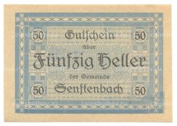 50 геллеров 1920 года Австрия  Нотгельд