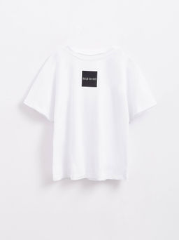 CONTE Футболка из хлопка Girl from Mars LD 1649 white-black