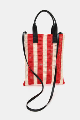 CUT-OUT EFFECT MINI TOTE BAG - Zara фото 5