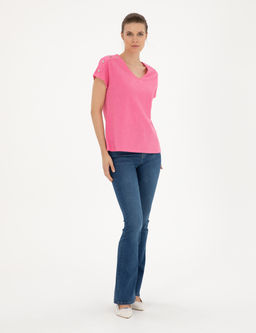 Pembe Regular Fit Ti__rt