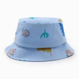 Панама детская MINAKU «Монстрики», размер 48-50, голубая