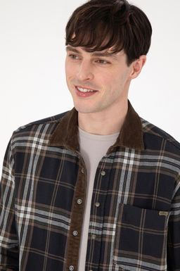 Мужская джинсовая рубашка светло-хаки Неожиданная скидка в корзине - U.s. polo assn фото 2