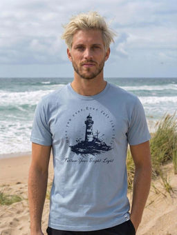 Футболка мужская арт. 02285/LightHouse
