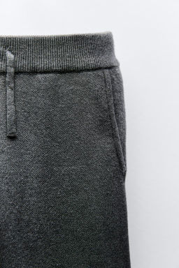 KNIT JOGGING TROUSERS - Zara фото 6