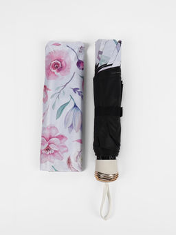 Зонт механический Букет, эпонж, 4 сложения, 8 спиц, R=47/55 см, d=94 см, МИКС