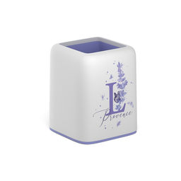 Цена за 1 шт. Подставка настольная пластиковая ErichKrause Forte, Lavender, белый с фиолетовым  фото 2