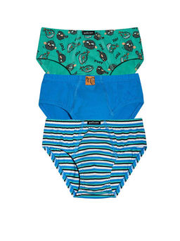 PELICAN, набор трусов для мальчиков, Лазурный/ментол/лазурный