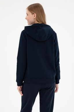 Женский темно-синий свитшот Неожиданная скидка в корзине - U.s. polo assn фото 5