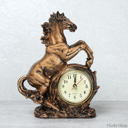 Часы статуэтка Конь 19 см / 3401A /уп 48/ - Галеонтрейд фото 3