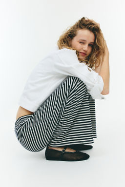 Pantal?n recto con cord?n de ajuste - H&m фото 5