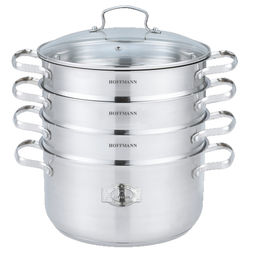 Пароварка с крышкой и сеткой 5,9л HM 51241