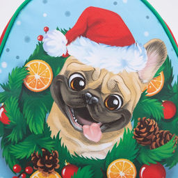 Рюкзак детский Пёсик у ёлки - NAZAMOK KIDS фото 3