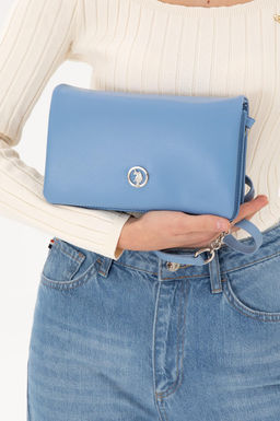 Женская синяя сумка через плечо Неожиданная скидка в корзине - U.s. polo assn фото 2