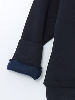 Bisiklet Yaka Bask?l? Erkek ?ocuk Sweatshirt - Waikiki фото 3