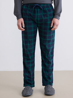 Standart Kal?p Ekose Erkek Pijama Alt