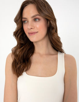 Ekru Ex. Slim Fit _rme Bluz