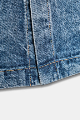 ZW COLLECTION DENIM MIDI SKIRT - Zara фото 9