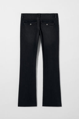 KATE MOSS X ZARA LOW-RISE FLARE JEANS фото 3