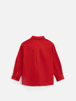 ACOOLA / Сорочка верхняя детская для мальчиков Roberti красный фото 2