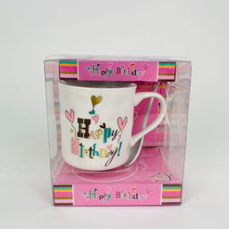 Подарочный набор - посуда Happy Birthday (арт. QF-663)