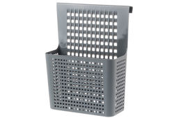 Контейнер 24,5*9,4*31 см Лофт навесной на дверцу серый (модель 6120/08) - Elan gallery фото 4