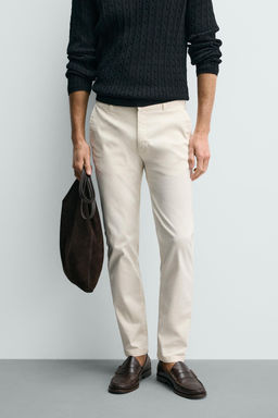 PANTAL?N CHINO SKINNY FIT / Crudo - Zara фото 2