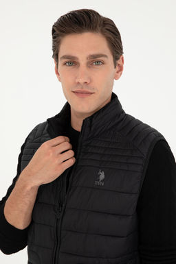 Мужской черный жилет - U.s. polo assn фото 2