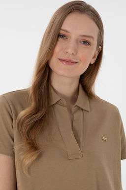 Kad_n Haki Basic Ti__rt Sepette S_rpriz _ndirim - U.s. polo assn фото 3