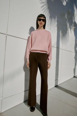 JERSEY PUNTO LISO / Rosa claro - Zara фото 3