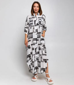 Платье #БШ2509, белый