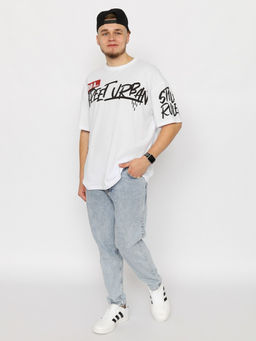 CRB wear / CWSM 60367-20 Футболка мужская,белый/Ex.Cherubino