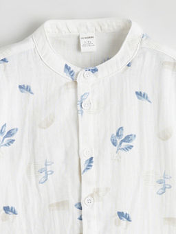 Hakim Yaka Uzun Kollu Erkek ?ocuk G?mlek